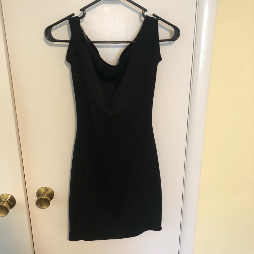 Black tank top dress